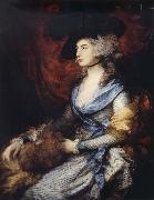 Thomas Gainsborough Sarah Siddons oil on canvas